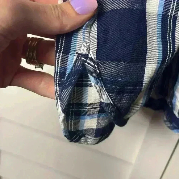 Draper James Plaid Pull On Cotton Blend Casual Mini Skirt Size XXL - Picture 6 of 8